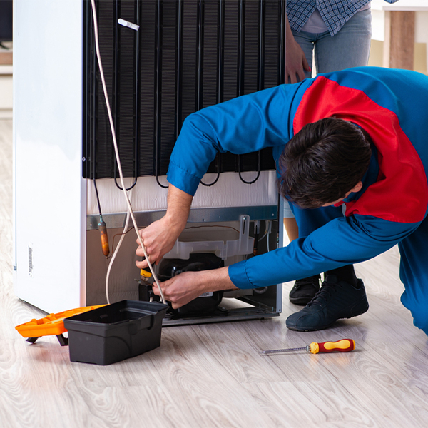 how much do you charge for refrigerator repair services in Honor MI